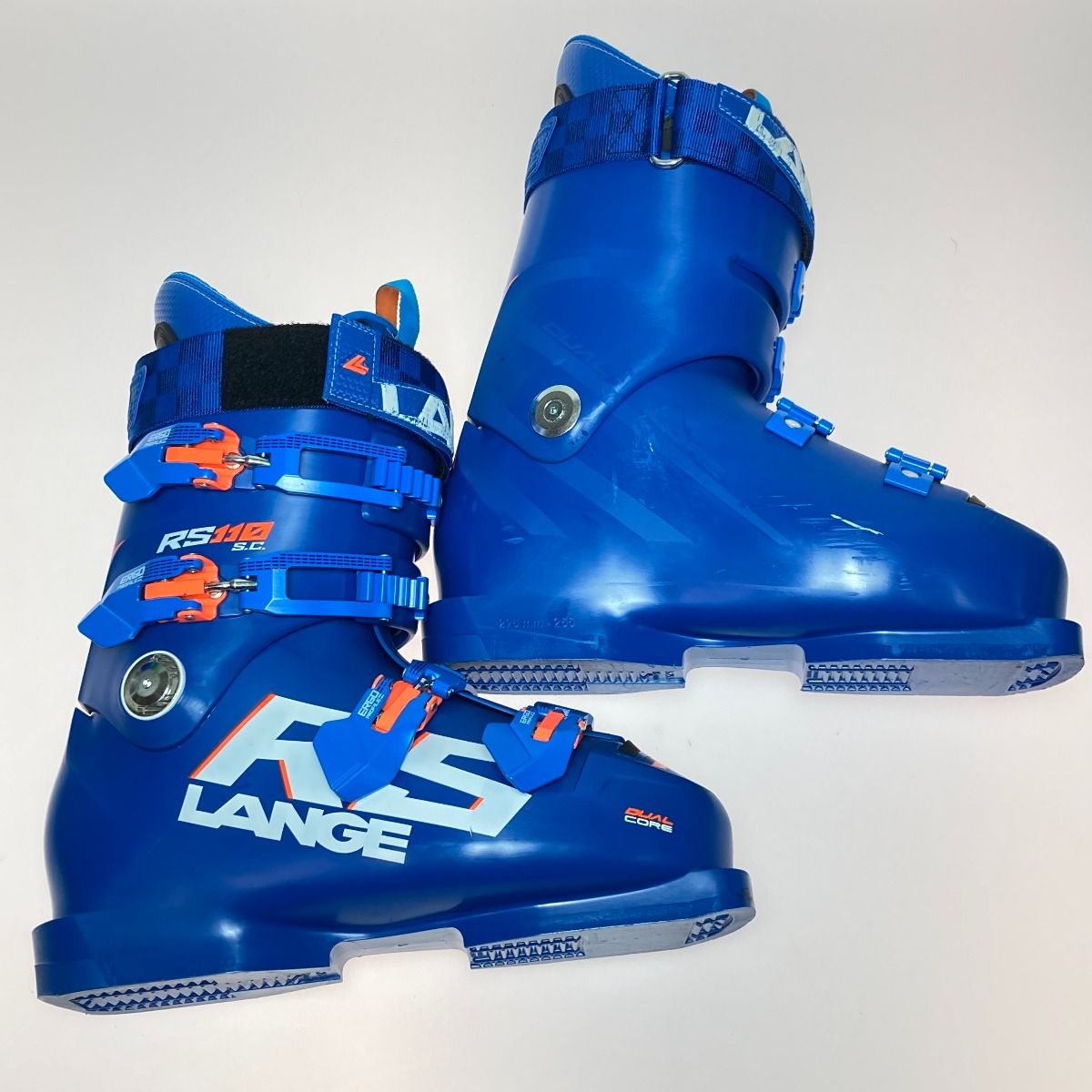 ◎◎LANGE ラング RS110 S.C. スキーブーツ ブルー 25-25.5cm ソール