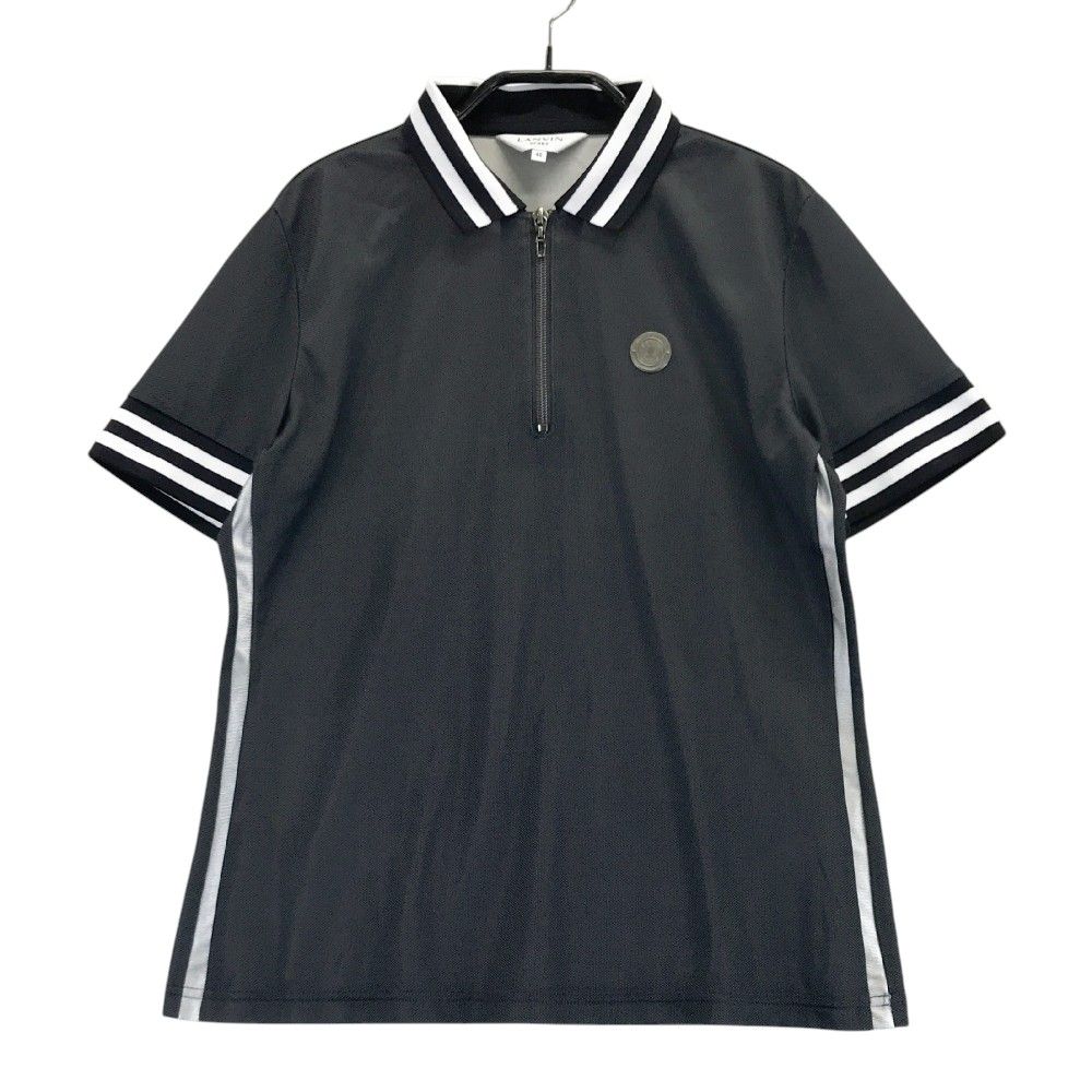 サイズ：40 LANVIN SPORT ランバン スポール ハーフジップ 半袖 