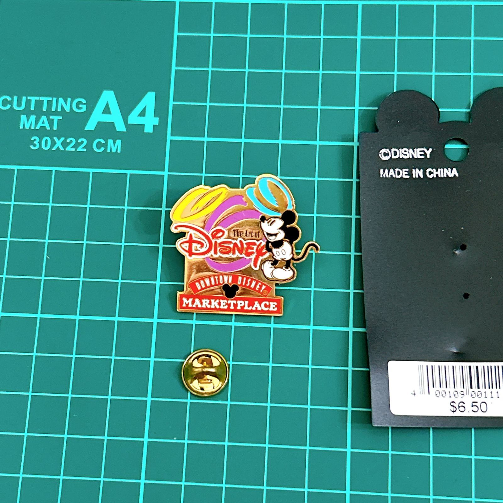 【新品未開封】ディズニーワールド ピンバッジ ウォルトディズニーワールド ピンバッジ The Art of Disney Downtown