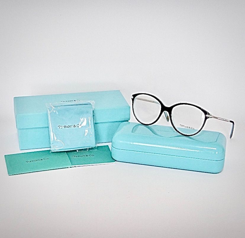新品】TIFFANY ティファニーメガネフレーム 箱・ケース一式 - メルカリ