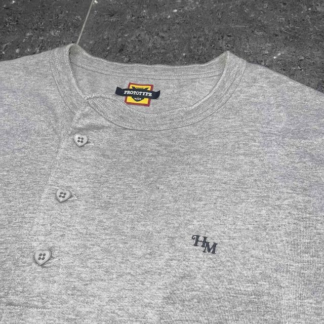 HUMAN MADE 24ss HENLEY NECK L/S TEE Lサイズ ヒューマンメイド HUMAN MADE 24ss HENLEY NECK L/S TEE Lサイズ ヒューマンメイド
