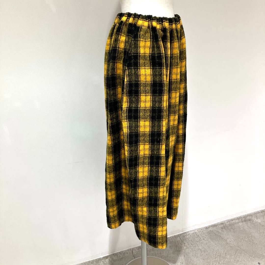 コムデギャルソン　tao チェック柄とヒョウ柄のリバーシブルパンツ コムデギャルソン tao チェック柄とヒョウ柄のリバーシブルパンツ