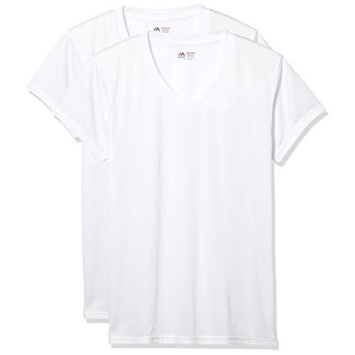 マジェスティック(Majestic) ファンクション パックTシャツ Vネック CM07MCS004 メンズ ホワイト Sサイズ