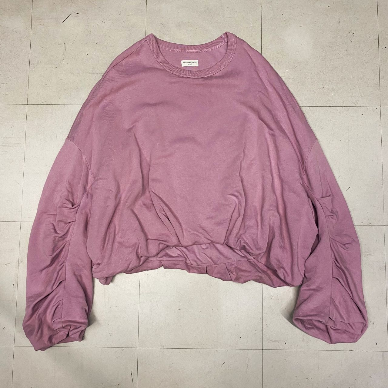 Dries Van Noten ドリスヴァンノッテン 23SS Hannett draped cotton 