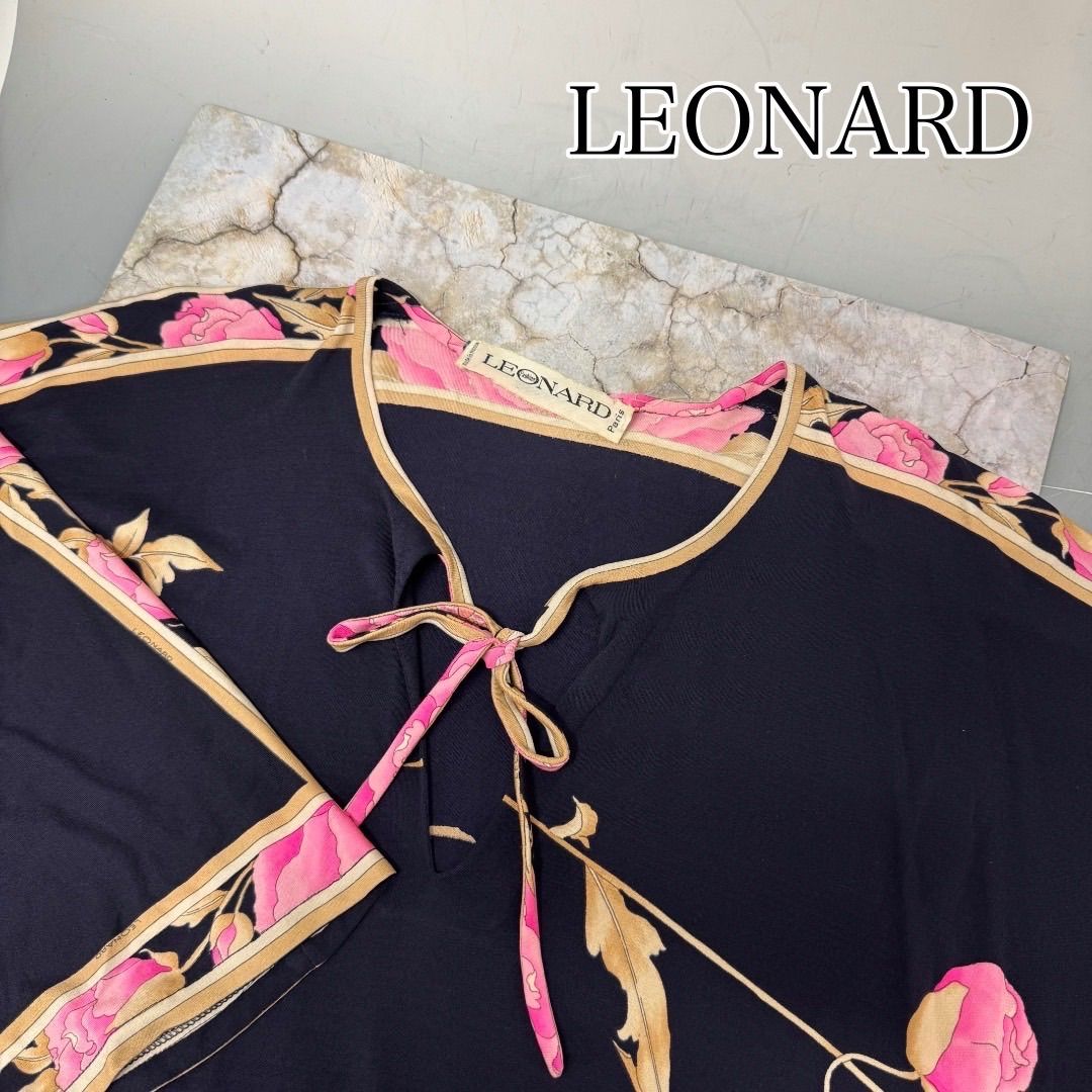 DA1522 LEONARD レオナール ワンピース レディース