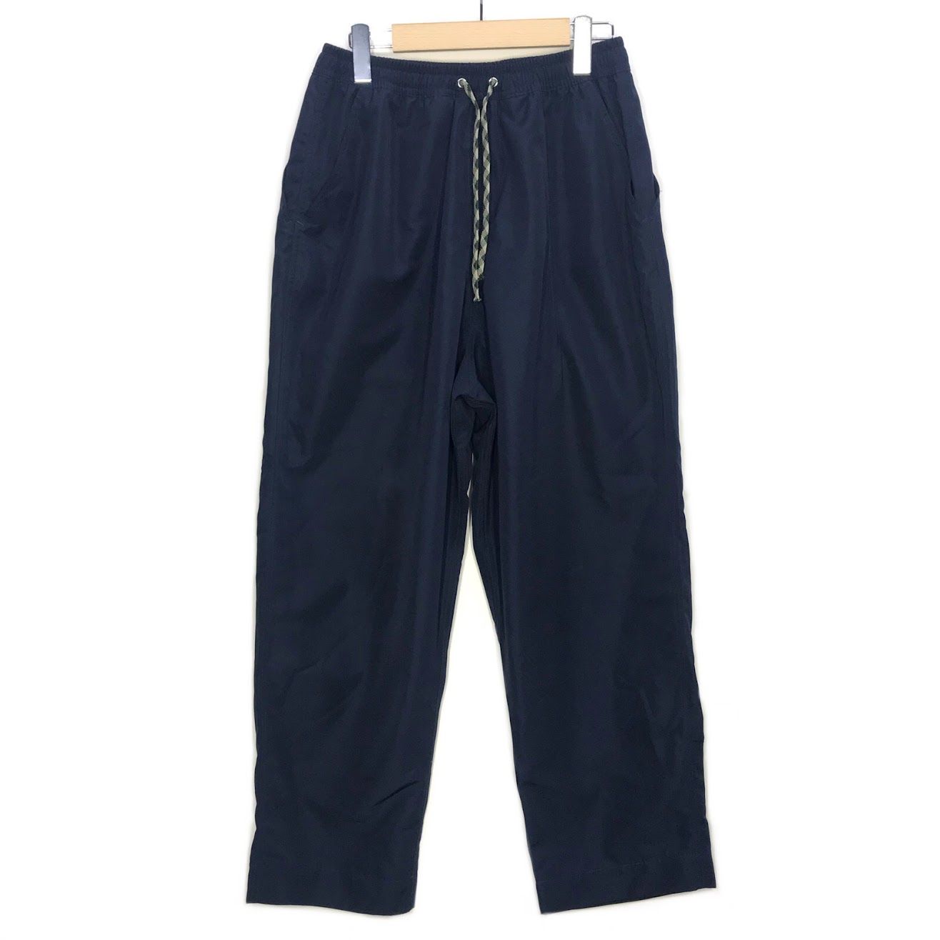 倉吉店 rajabrooke ラジャブルック パンツ sporty easy slacks イージースラックスパンツ ネイビー サイズ S 107