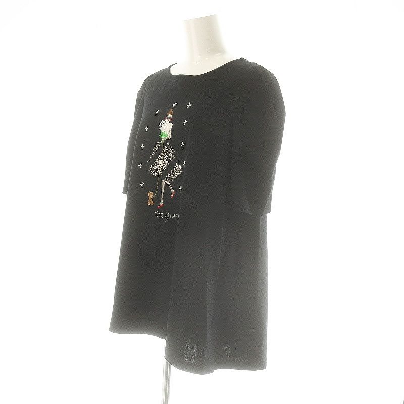 エムズグレイシー M'S GRACY 23SS 女の子と犬のカットソー