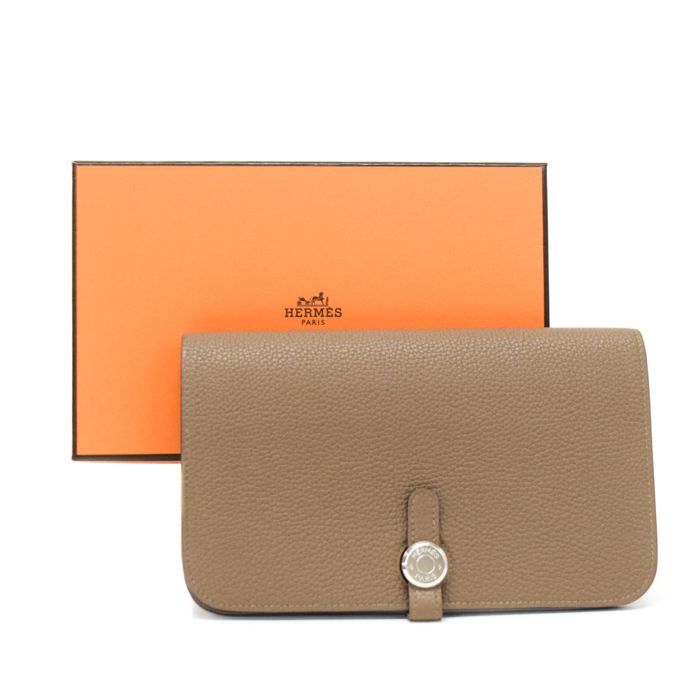 【人気色　正規品　美品】HERMES エルメス　ドゴンGM 長財布　財布 楽天市場】【未使用品】 エルメス 長財布 ドゴン GM トゴ レザー