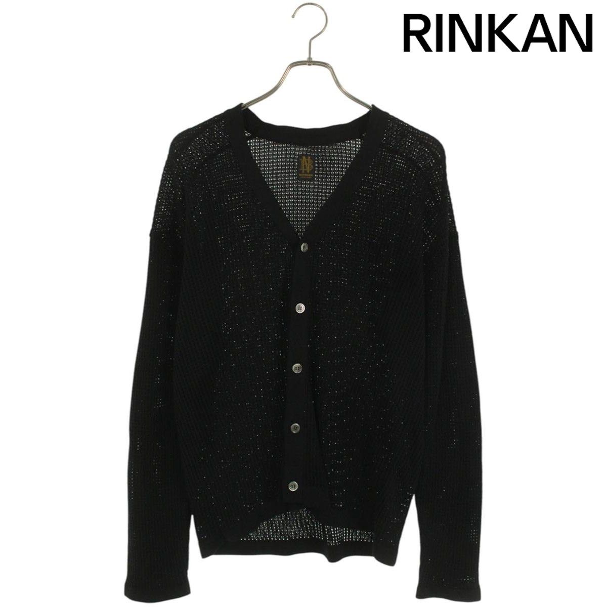 バトナー Batoner ラミー24SS カーディガン　ブラック BATONER(バトナー)｜【MEN】ラミー ウール クルー カーディガン