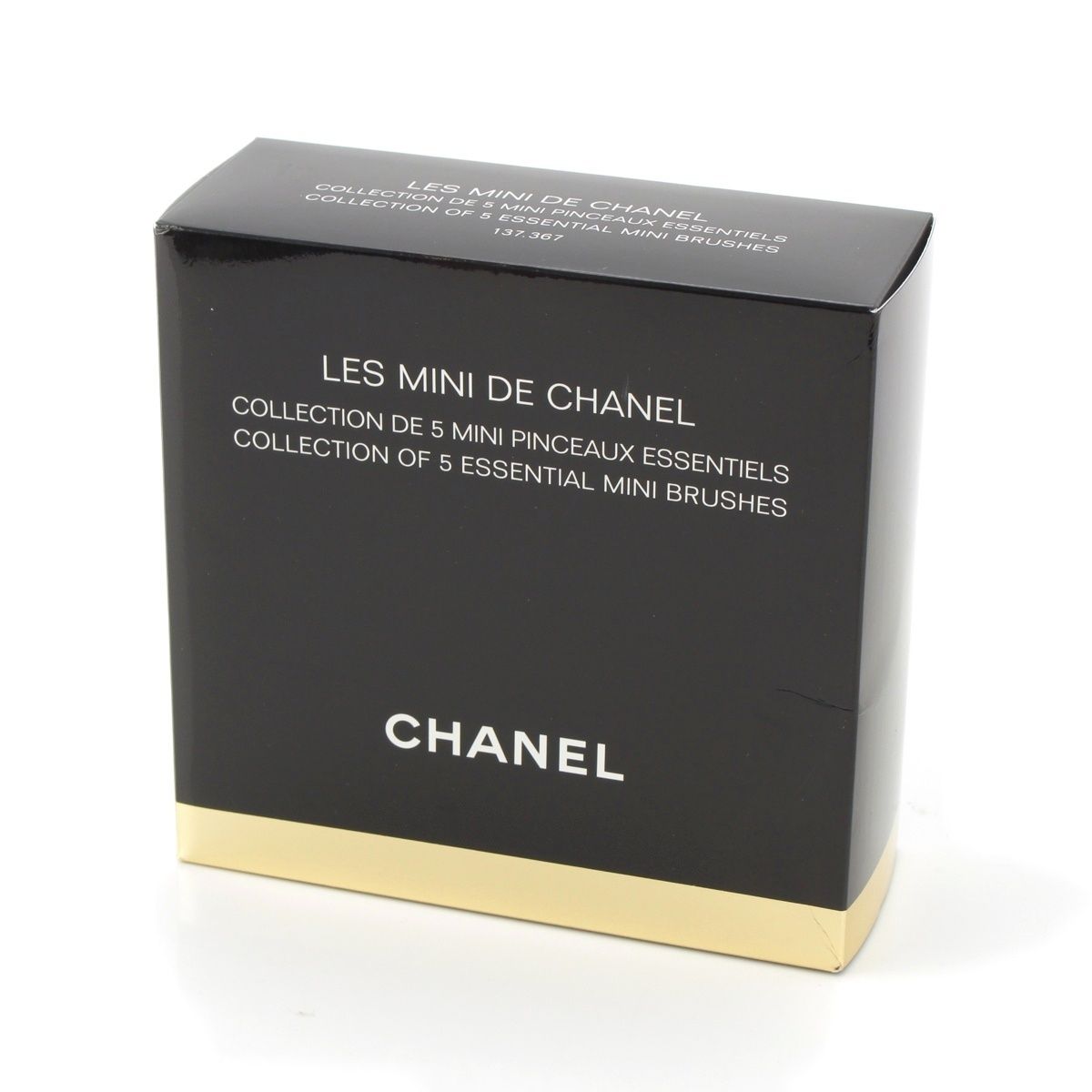 シャネル LES MINI DE CHANEL ミラー メイクブラシセット 化粧品 ブラック