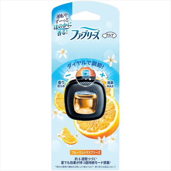 まとめ買い-24点セット ファブリーズイージークリップフルーツシトラスブリーズ Ｐ＆Ｇ 芳香剤 車用