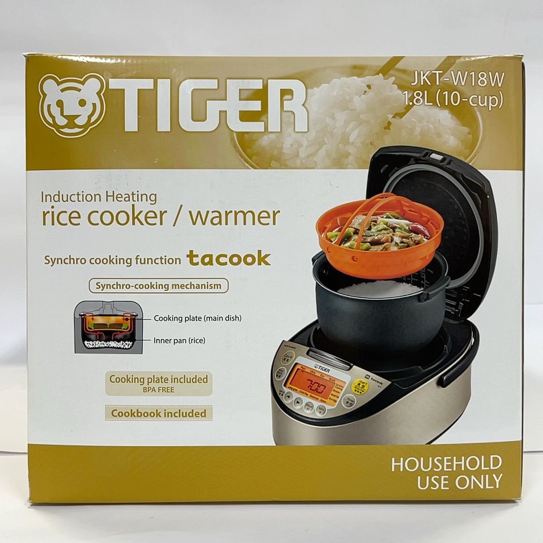 TIGER IH炊飯器 JKT-S18W 1.8L 220Ｖ 日本製 - 炊飯器