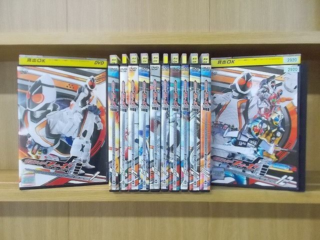 仮面ライダーフォーゼ　全１２巻　レンタル版DVD  全巻セット