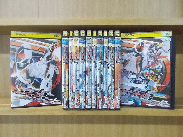 DVD 仮面ライダーフォーゼ 全12巻 ※ケース無し発送 レンタル落ち