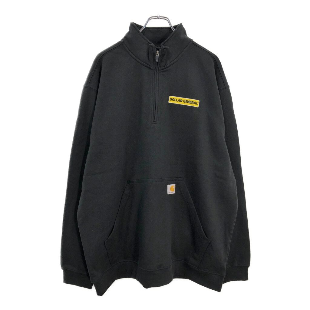 中古・古着通販】CarHartt (カーハート) 刺繍ロゴハーフジップ