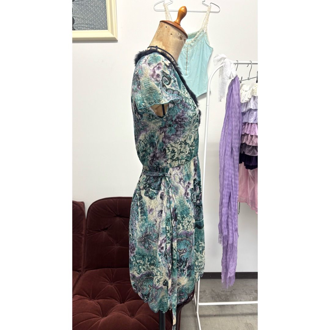 Romantic Lace Mini Dress / レース ミニワンピース ラビット