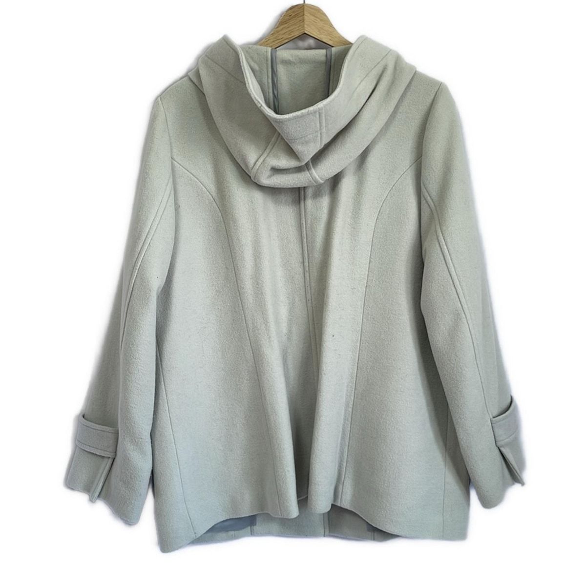 Rose Tiara ローズティアラ ダッフルコート サイズ46 XL レディース - ライトグレー 長袖 秋 冬