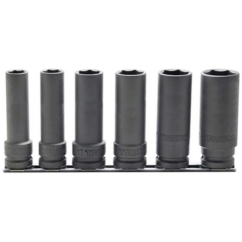 TRUSCO(トラスコ) インパクト用ソケット13個組セット 差込角12.7mm T413SET 新着商品 TRUSCO(トラスコ) インパクト用ソケット(差込角12.7)対辺24mm