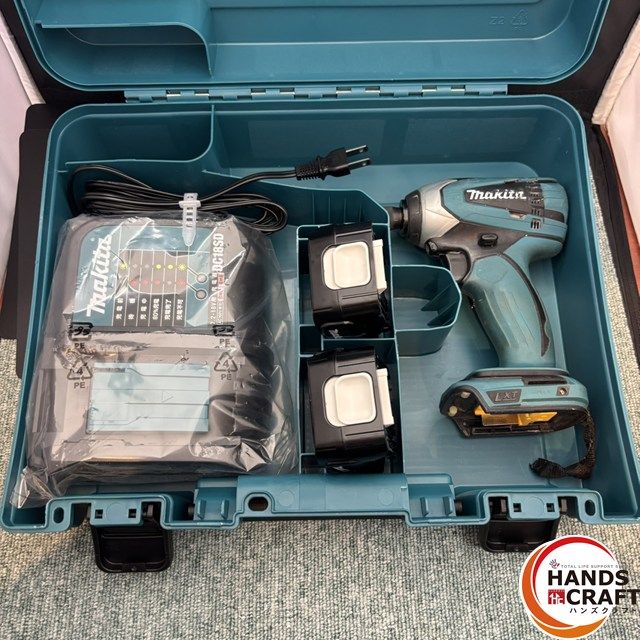 ◎ 品 マキタ TD134DSHX 14.4V 充電式インパクトドライバ 純正フルセット 充電器 品