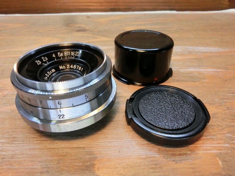 7631 ニコン Nikon W-NIKKOR C 3.5cm 2.5 Sマウント オールドレンズ