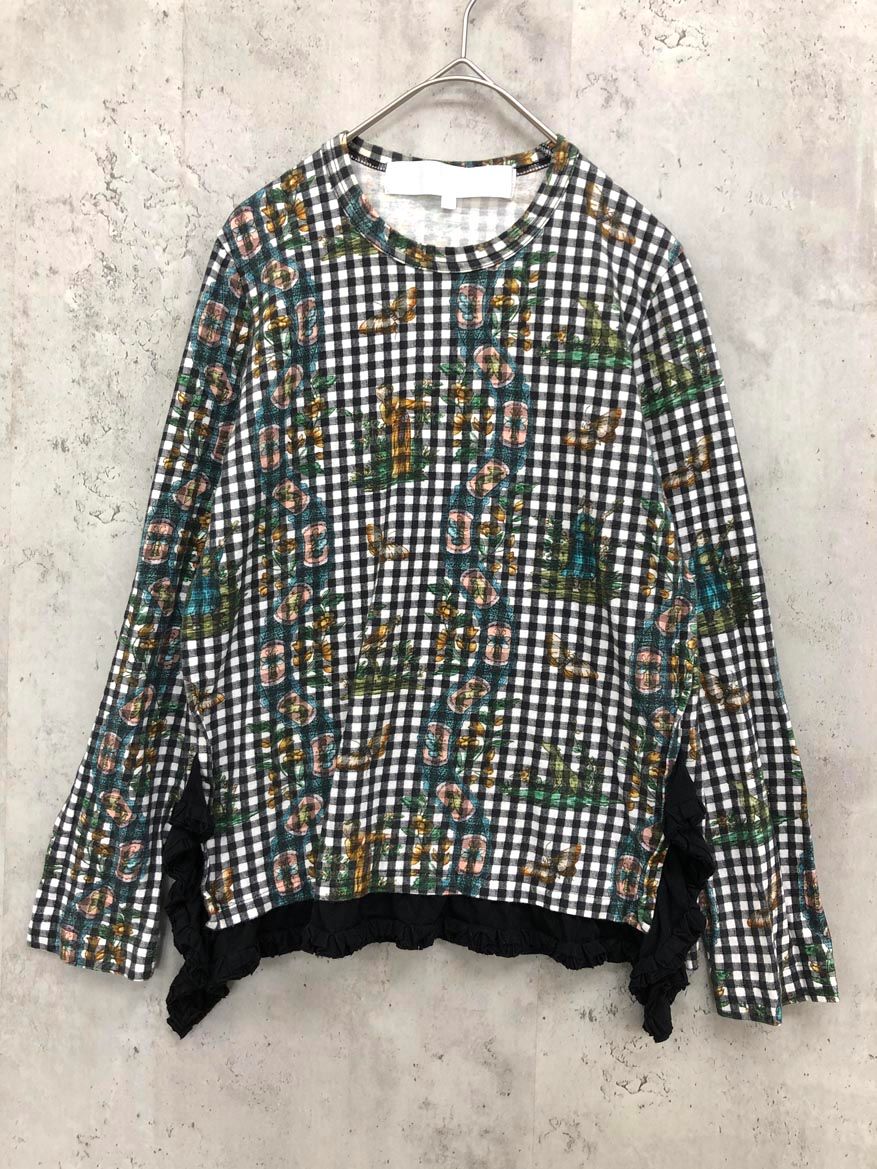 tao COMME des GARCONS タオコムデギャルソン TJ-T020 ギンガム