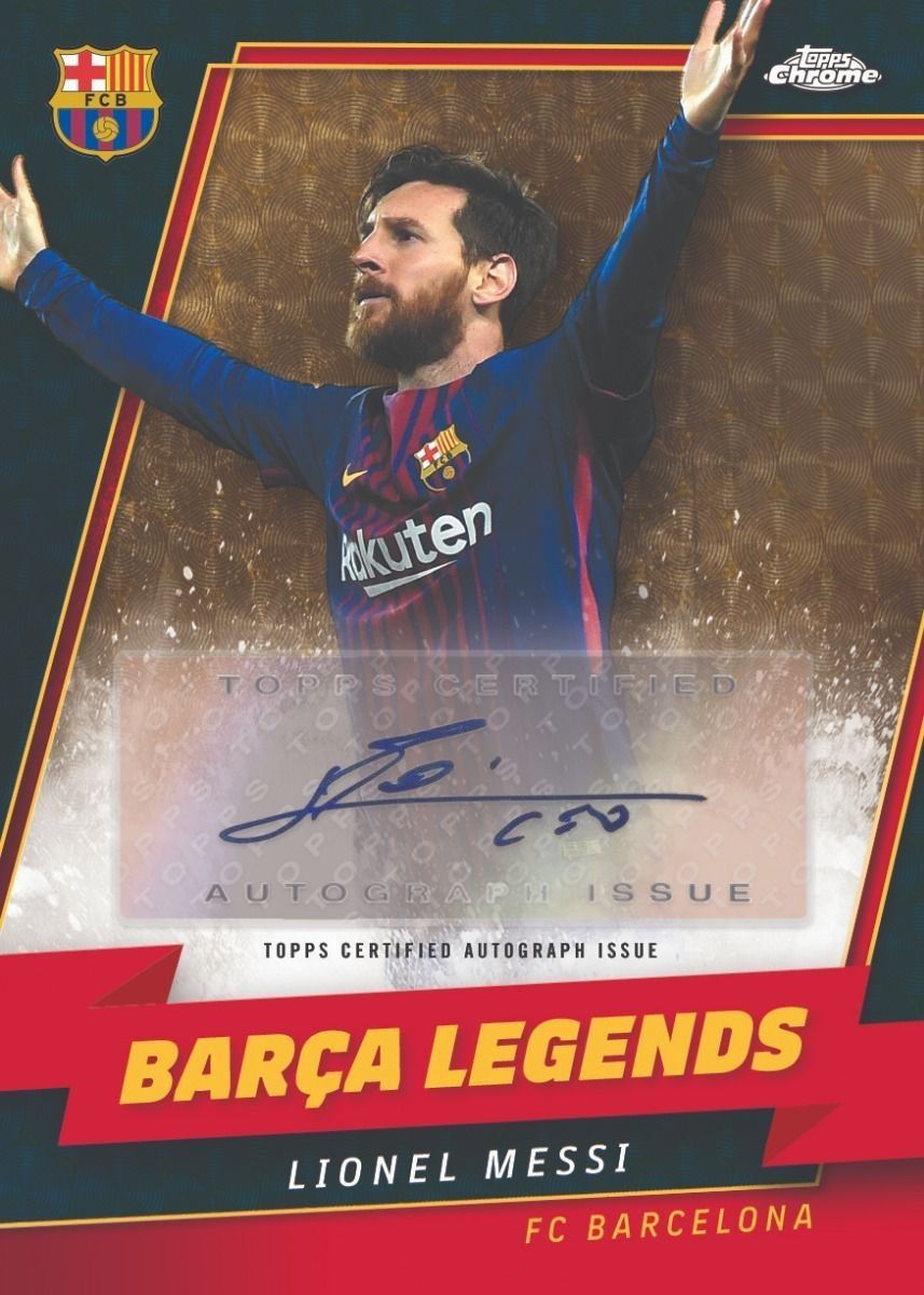 2022-23 TOPPS CHROME TEAMSET FC BARCELONA HOBBY BOX