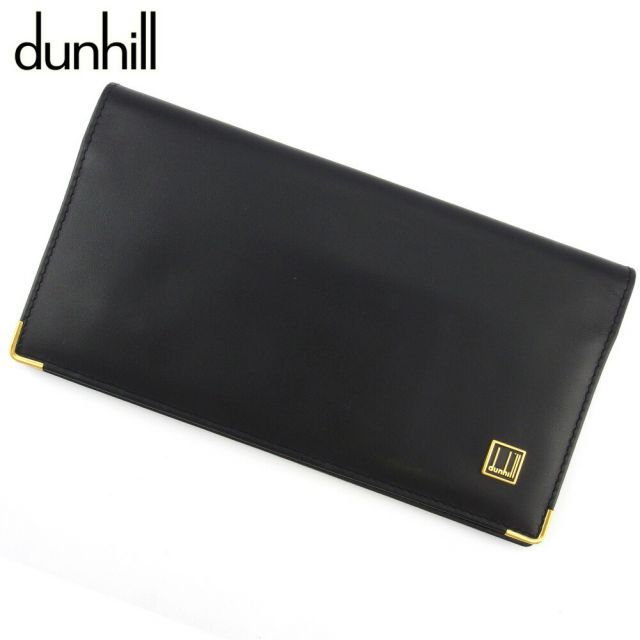 ダンヒル 長札入れ 札入れ メンズ ロゴプレート ブラック ゴールド レザー dunhill C3979S - メルカリ