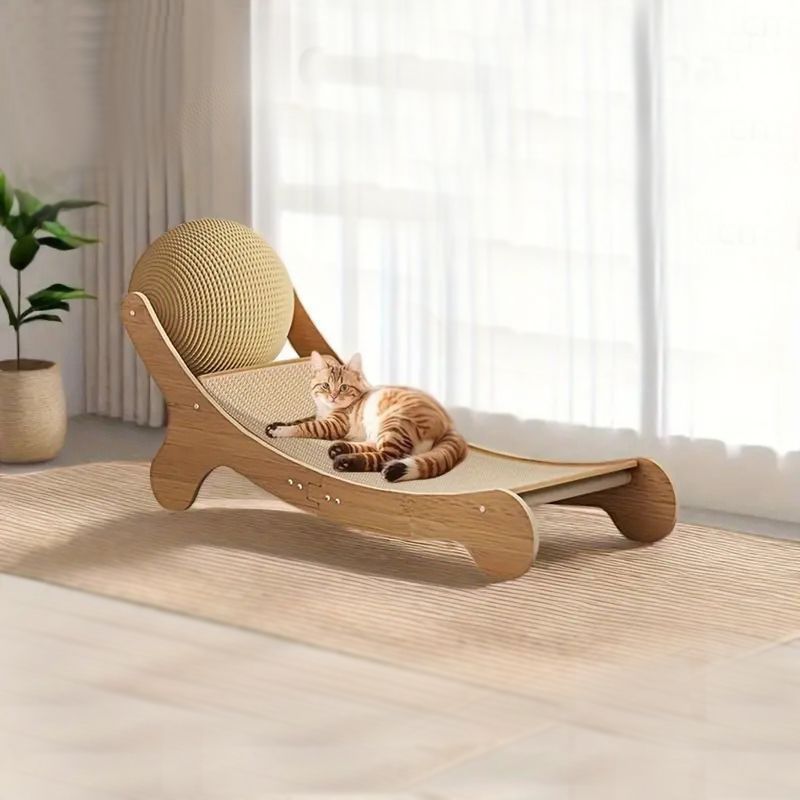 猫用爪とぎ サイザルロープ付き 麻ロープ ナチュラル お洒落 モダン シンプル 爪研ぎ ペット 猫 ねこ キャット かわいい お洒落 0zPT607