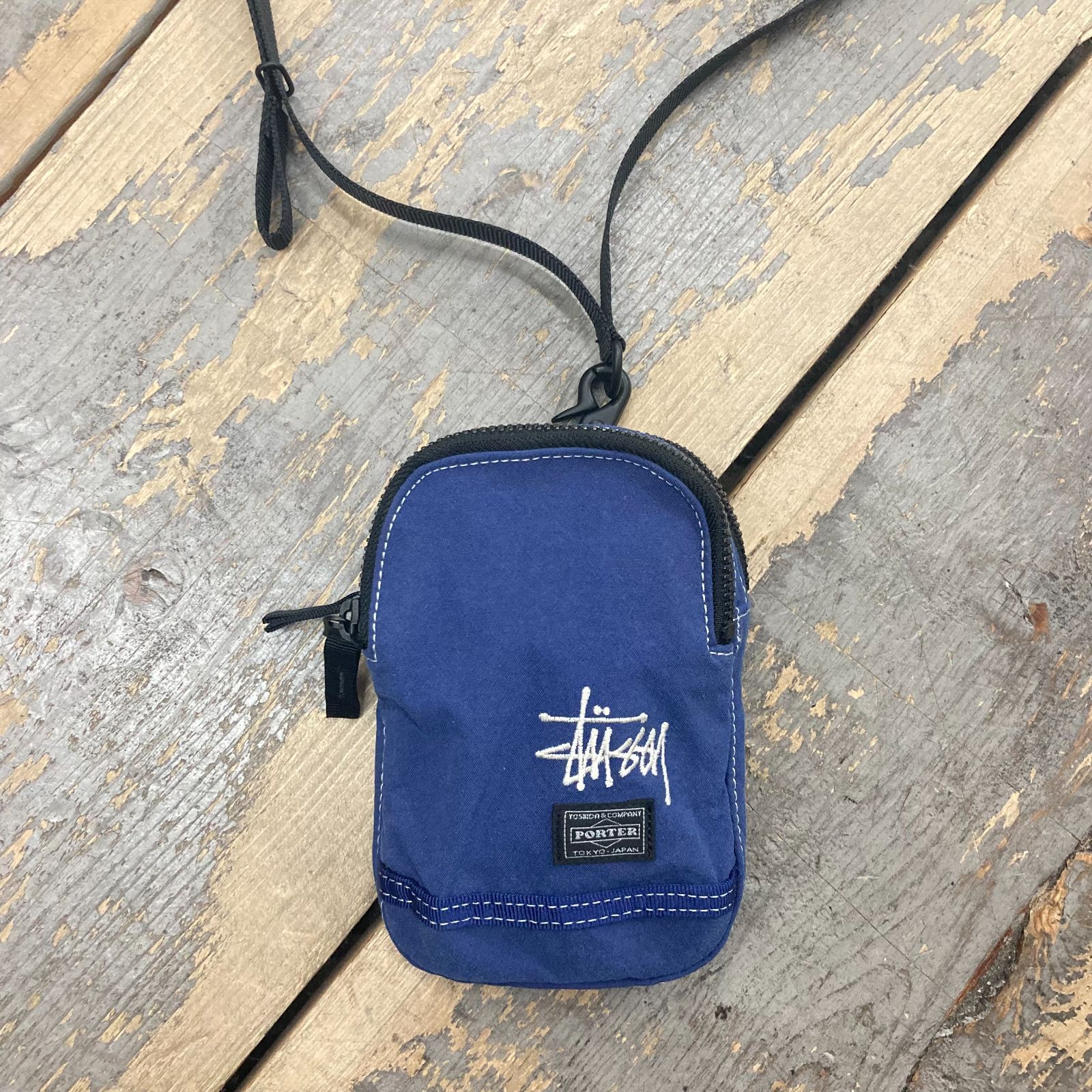 STUSSY×PORTER (ステューシー×ポーター) NECK PORCH コラボ ネック ...