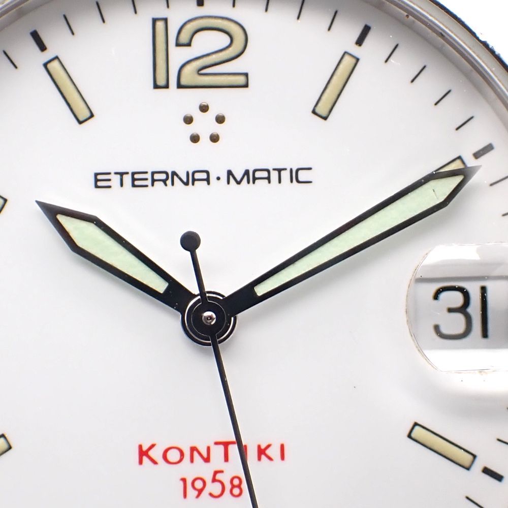 ETERNA・MATIC エテルナ・マティック コンチキ KONTIKI 1958 自動巻 1571.41 メンズ 腕時計 - メルカリ