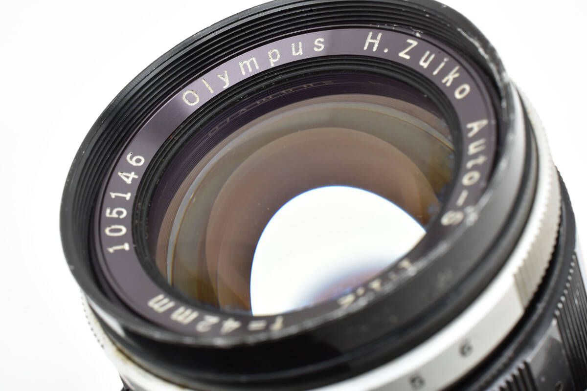 ☆オリンパス OLYMPUS H.ZUIKO AUTO-S 42mm F1.2 PEN Fシリーズ