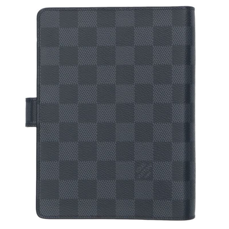 ダミエグラフィット手帳カバー メンズ
