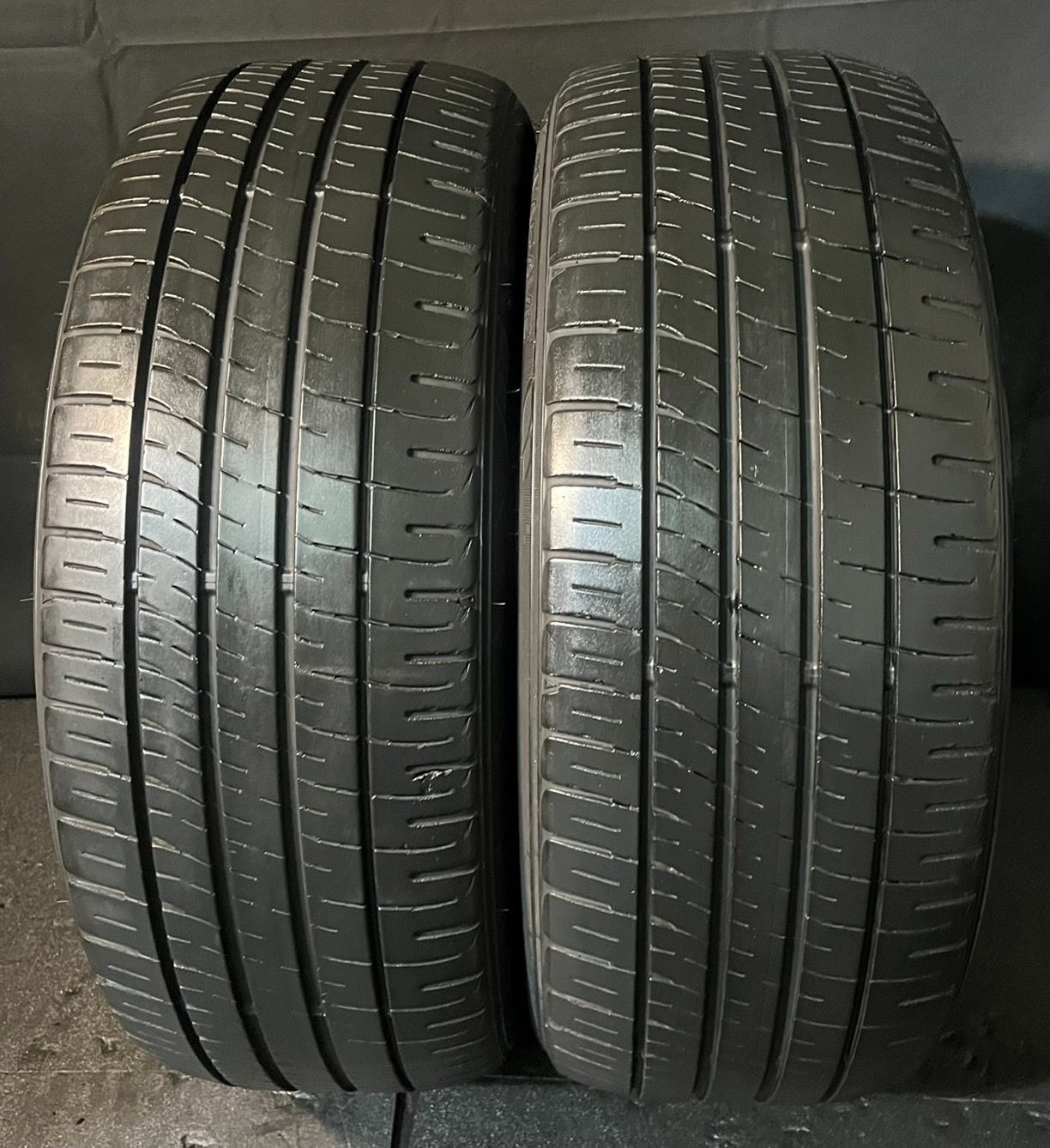 製 約7.1～7.3分山 ダンロップ DUNLOP エナセーブ ENASAVE EC204 215 45R18 2本 h_588