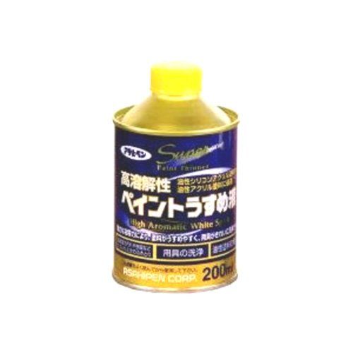（まとめ買い）アサヒペン 高溶解性ペイントうすめ液 200ML 【×5セット】