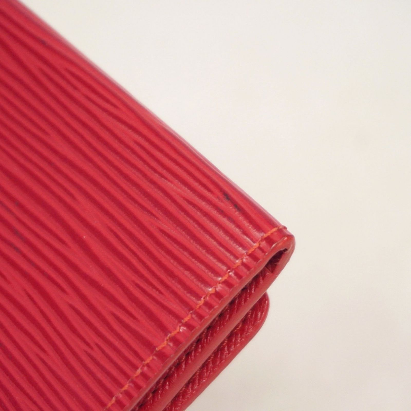 Louis Vuitton レザー カードケース レッド Louis Vuitton レザー カードケース レッド LOUIS VUITTON ルイ