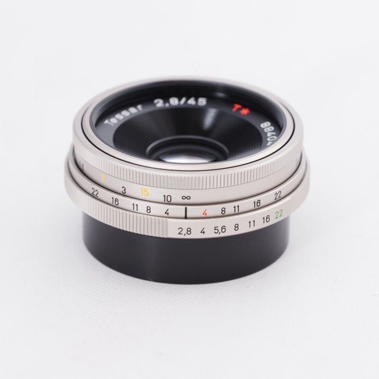 CONTAX コンタックス Carl Zeiss Tessar 100th Jahre 45mm F2.8