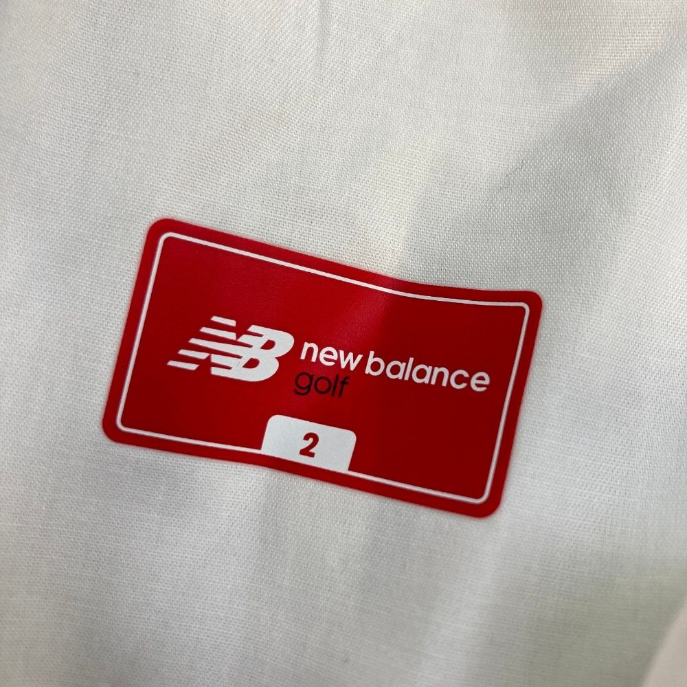 サイズ：2 NEW BALANCE GOLF ニューバランス 2024年モデル プリーツ切替 ストレッチスカート 総柄 ホワイト系 [240101431519] ゴルフウェア レディース ストスト サイズ：2 NEW BALANCE GOLF ニューバランス 2024年モデル