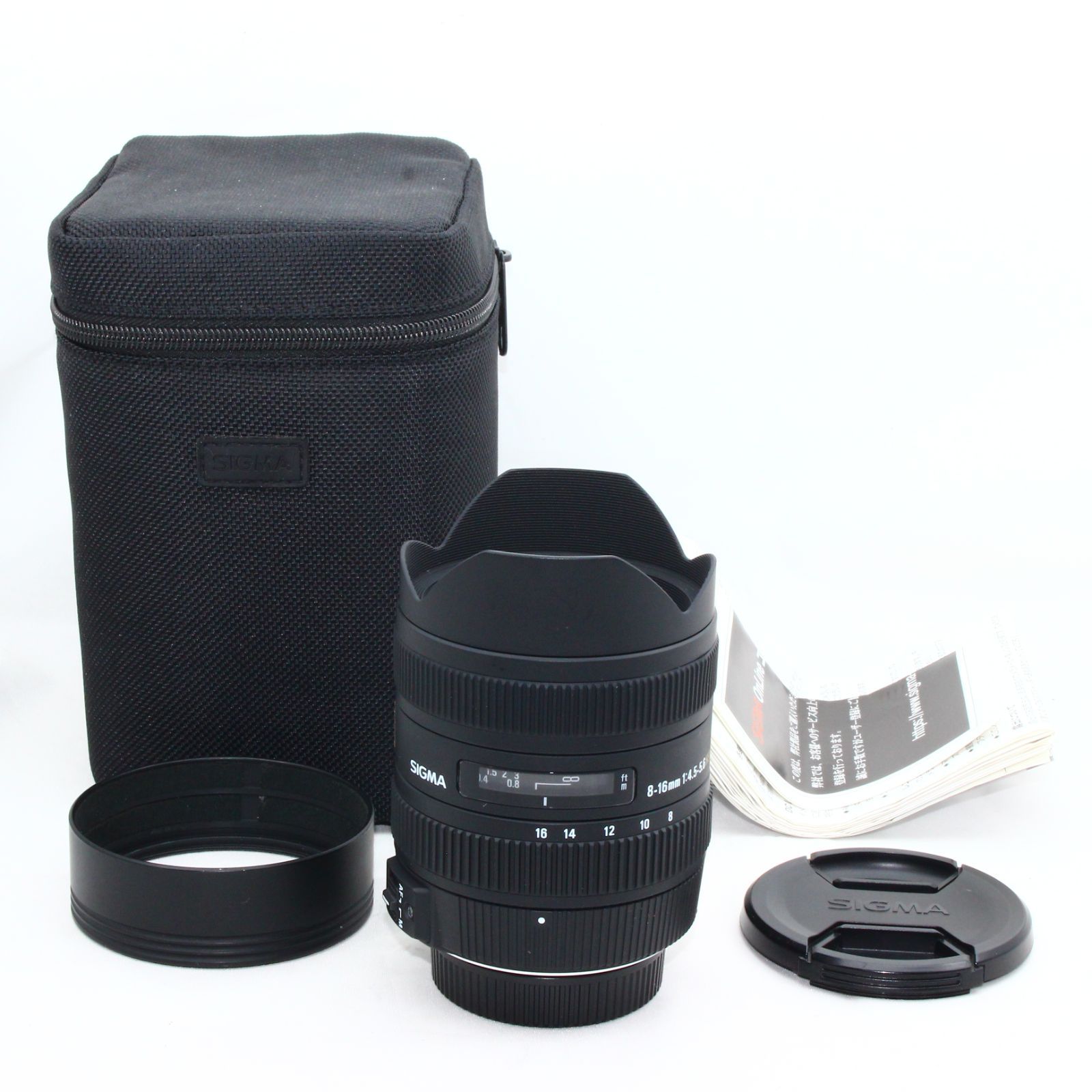 SIGMA 超広角ズームレンズ 8-16mm F4.5-5.6 DC HSM ニコン用 APS-C専用