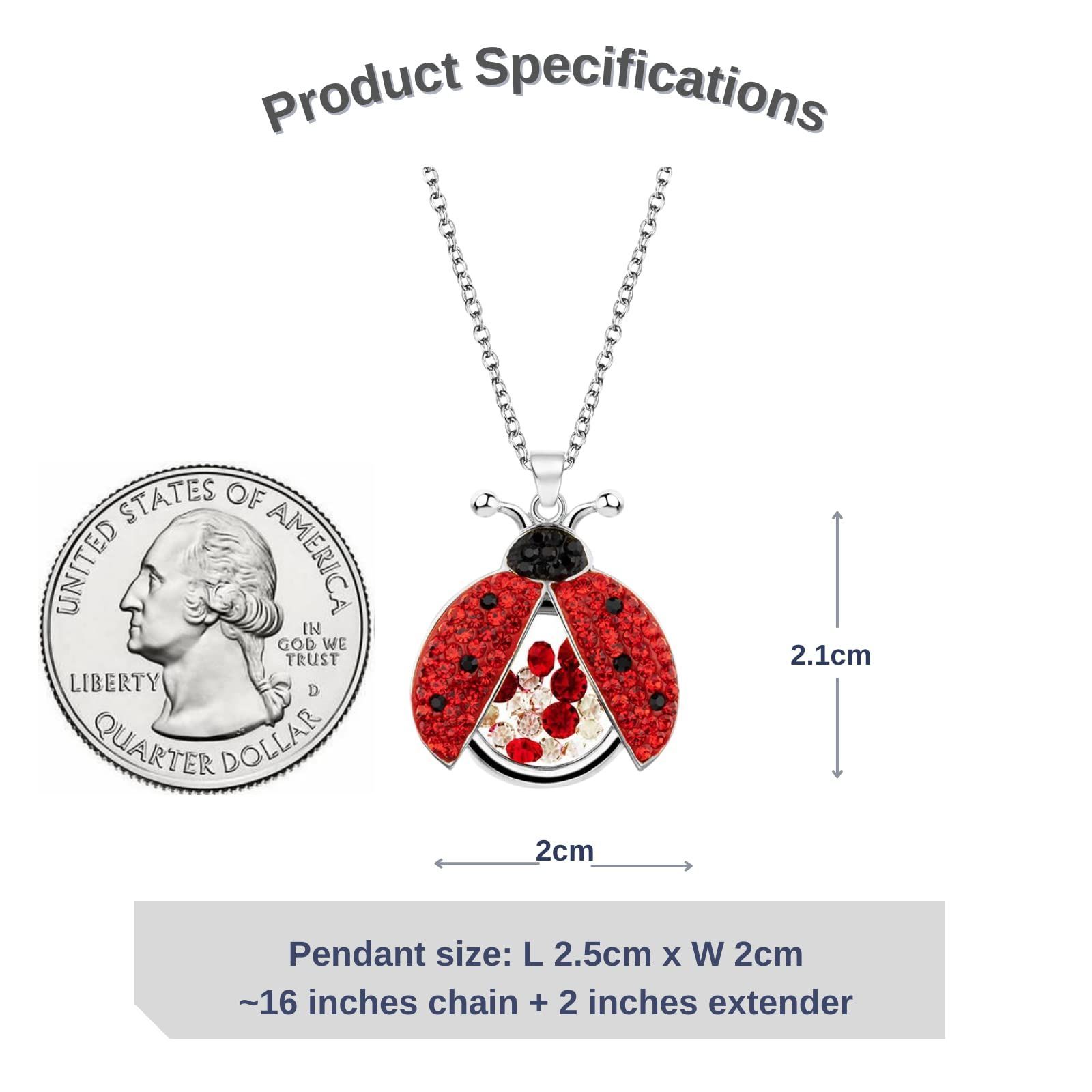 Jewelry キュートなとのてんとう虫