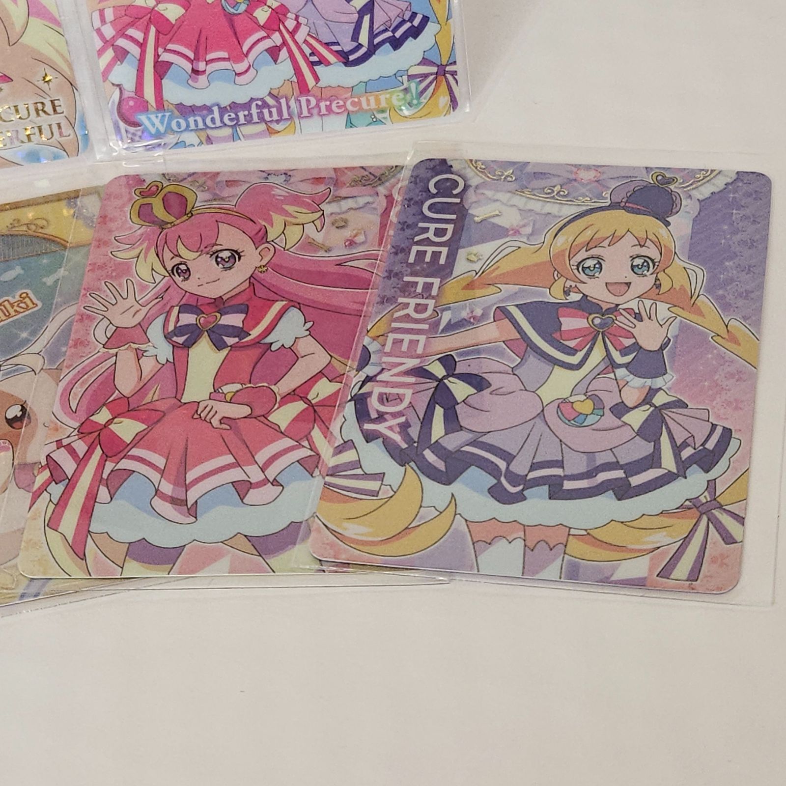 プリキュアオールスターズ キラキラカードグミ わんたふるぷりきゅあ カード ホロレア 含む 6枚セット