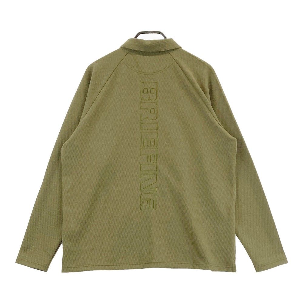 サイズ：L BRIEFING GOLF ブリーフィング 2024年モデル 長袖ポロシャツ