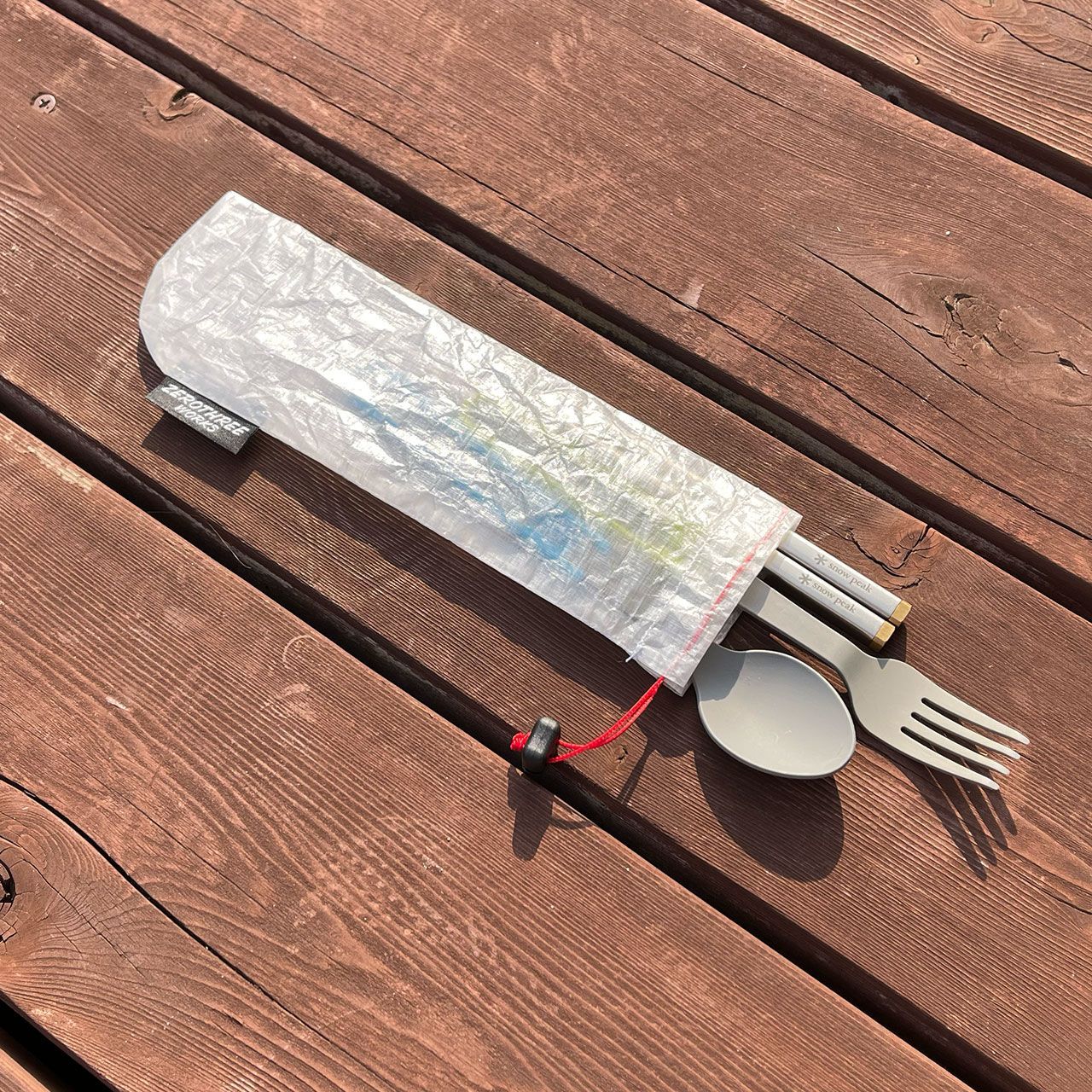 ペグケース『Z-PEGCASE-DCF10』 DCF/ダイニーマ素材 カトラリー