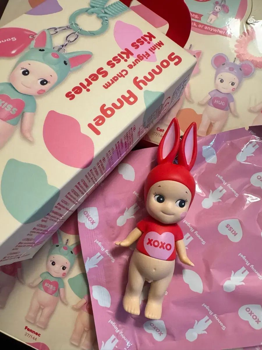 ソニーエンジェル キスキス キーリング うさぎ 新品 販売