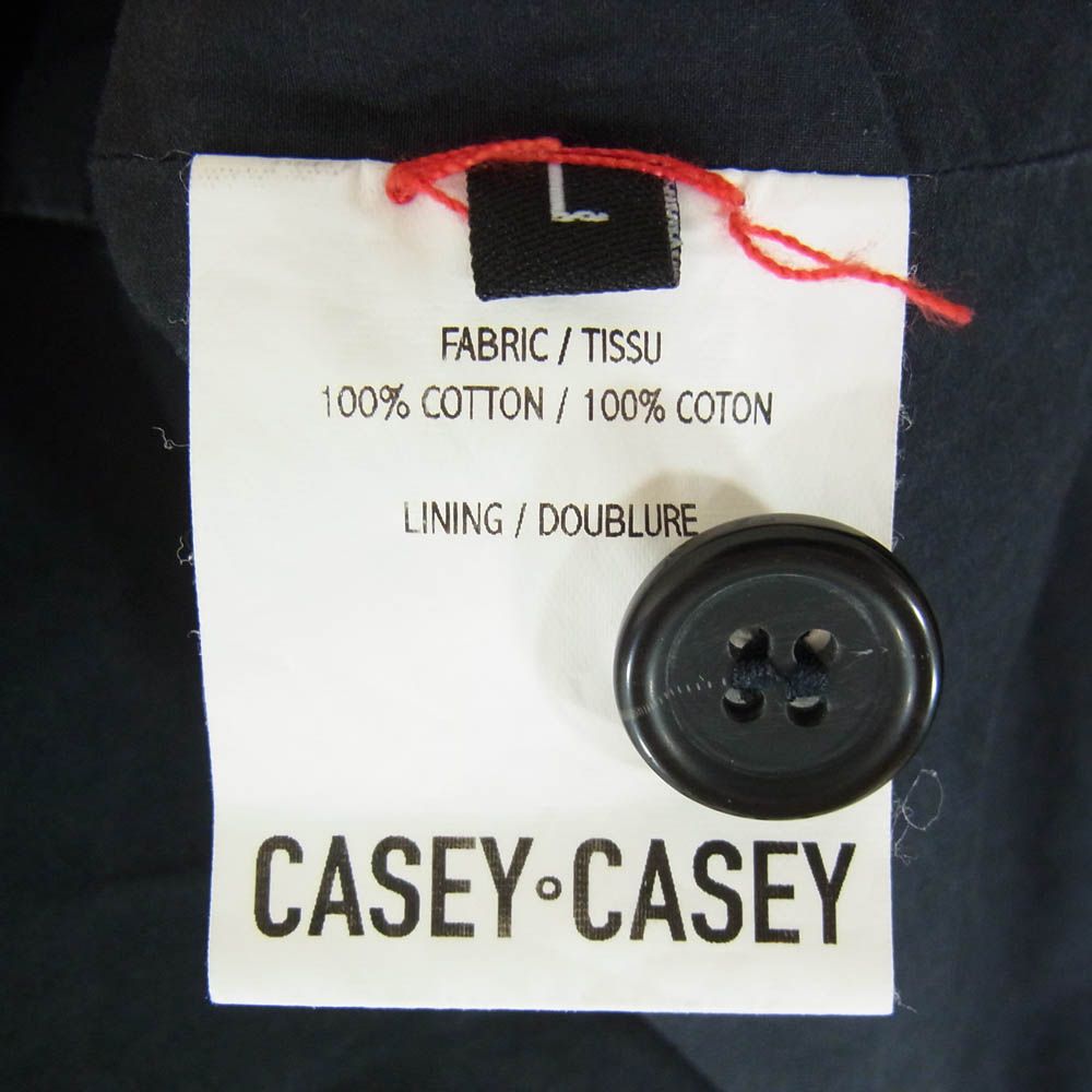 ケイシーケイシー CASEY CASEY ペーパー コットン シャツ