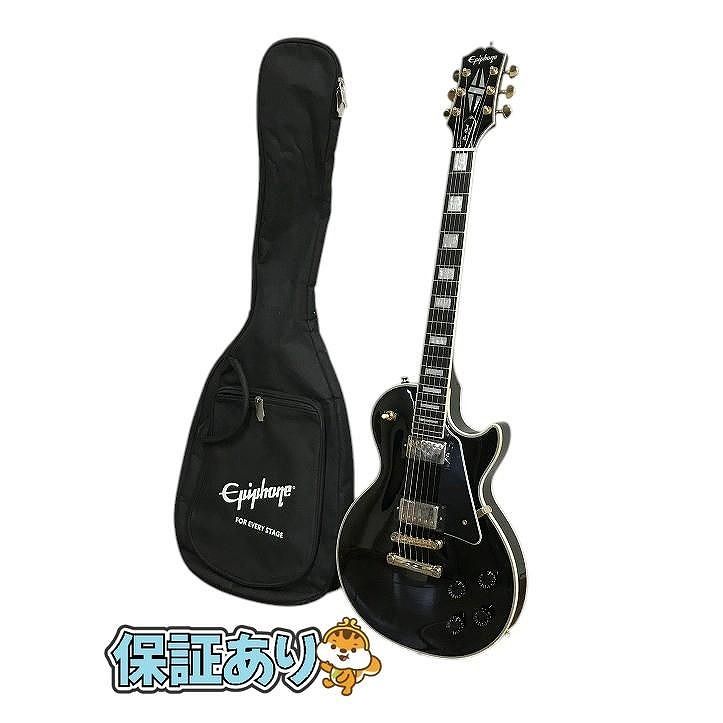 Epiphone エピフォン エレキギター レスポールカスタム エボニー Epiphone エピフォン エレキギター レスポールカスタム エボニー