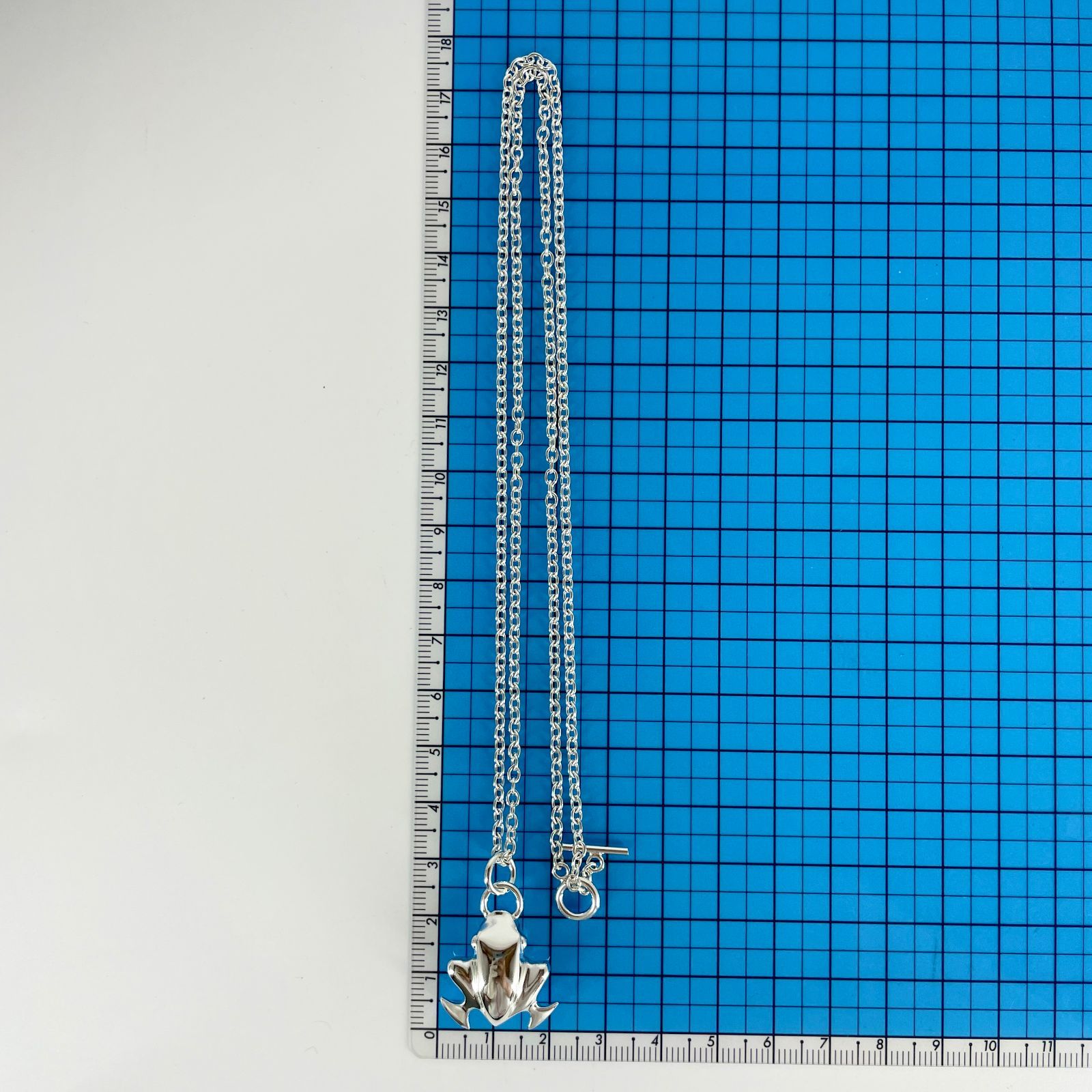 ジョージジェンセン カエル ネックレス シルバー フロッグ /24-1723