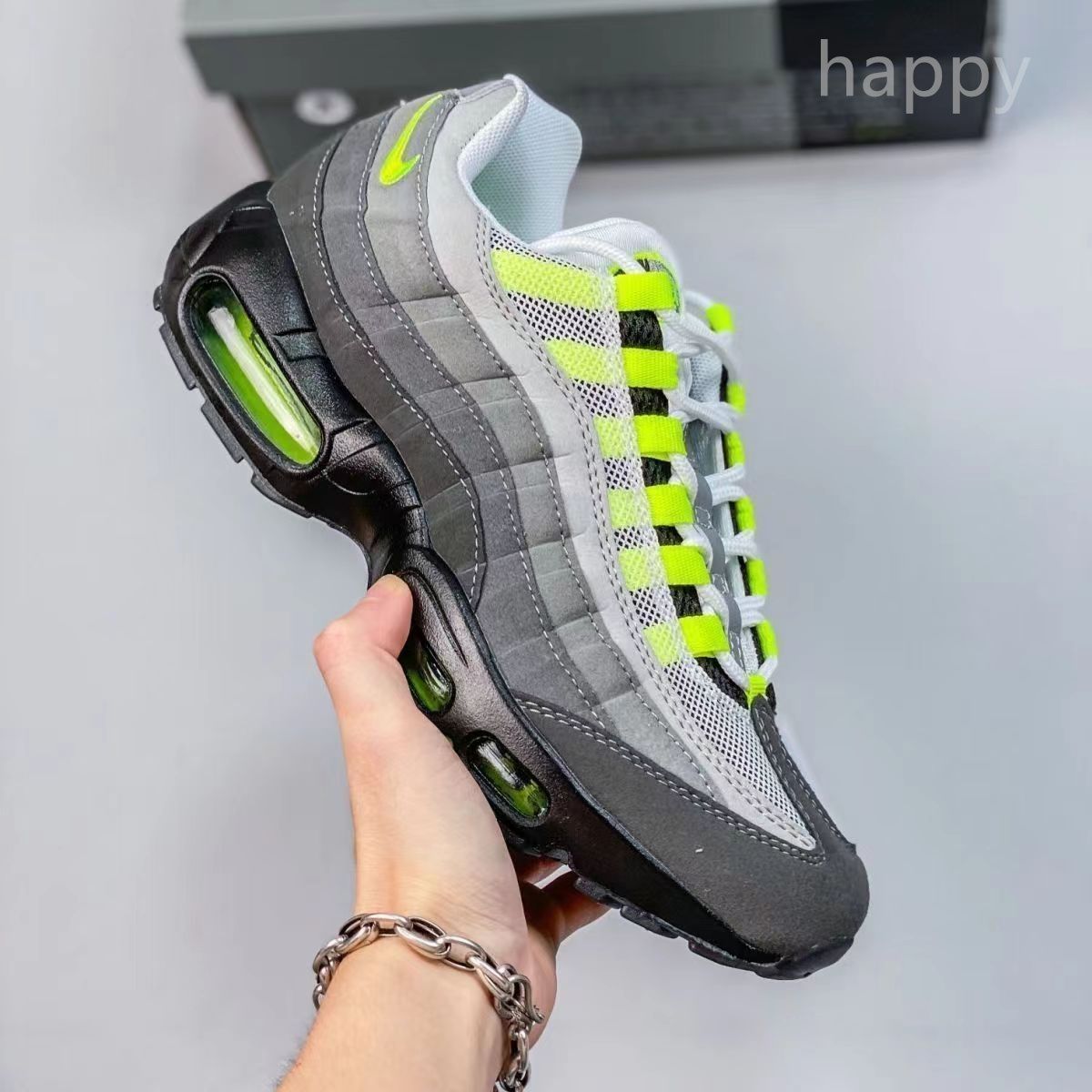 ナイキ エアマックス NIKE AIR MAX 95 OG イエローグラデ - メルカリ