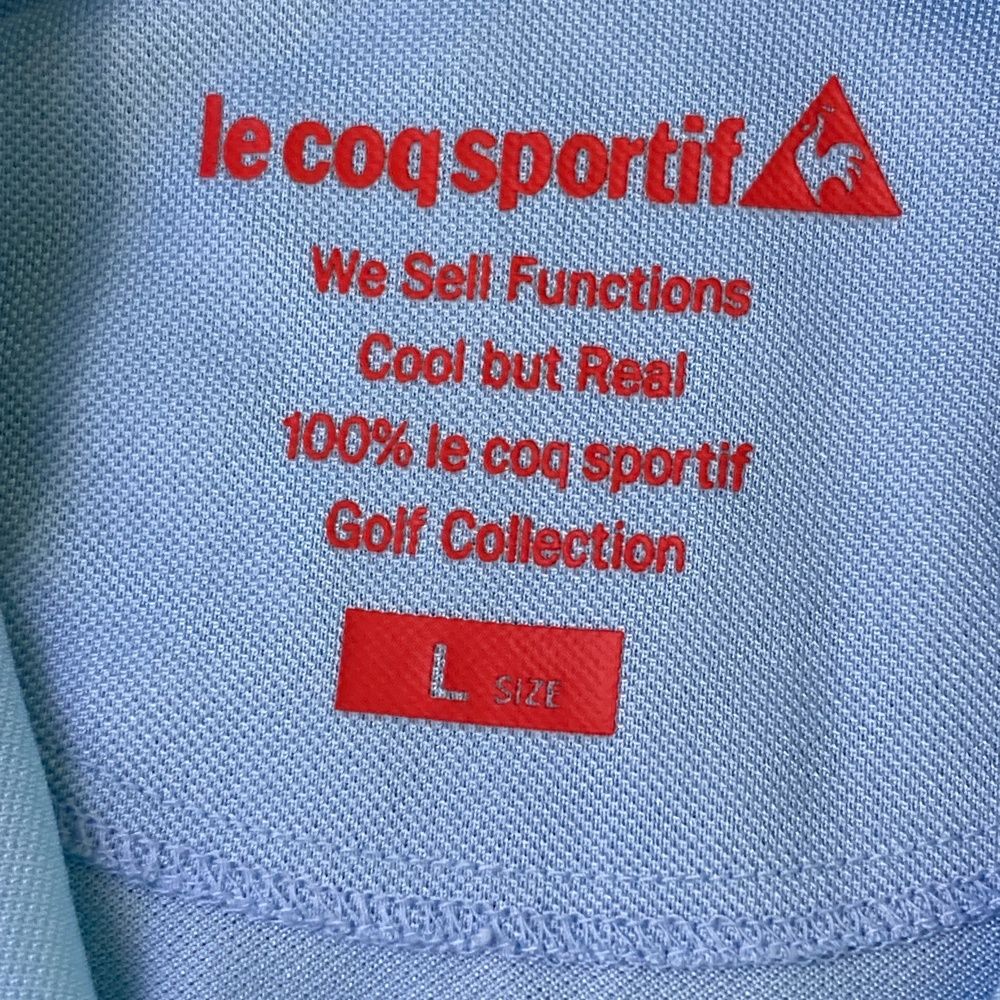 le coq sportif - ルコック　ゴルフ　ハーフジップ　LLサイズ サイズ：LL LE COQ GOLF ルコックゴルフ ハーフジップ 半袖T