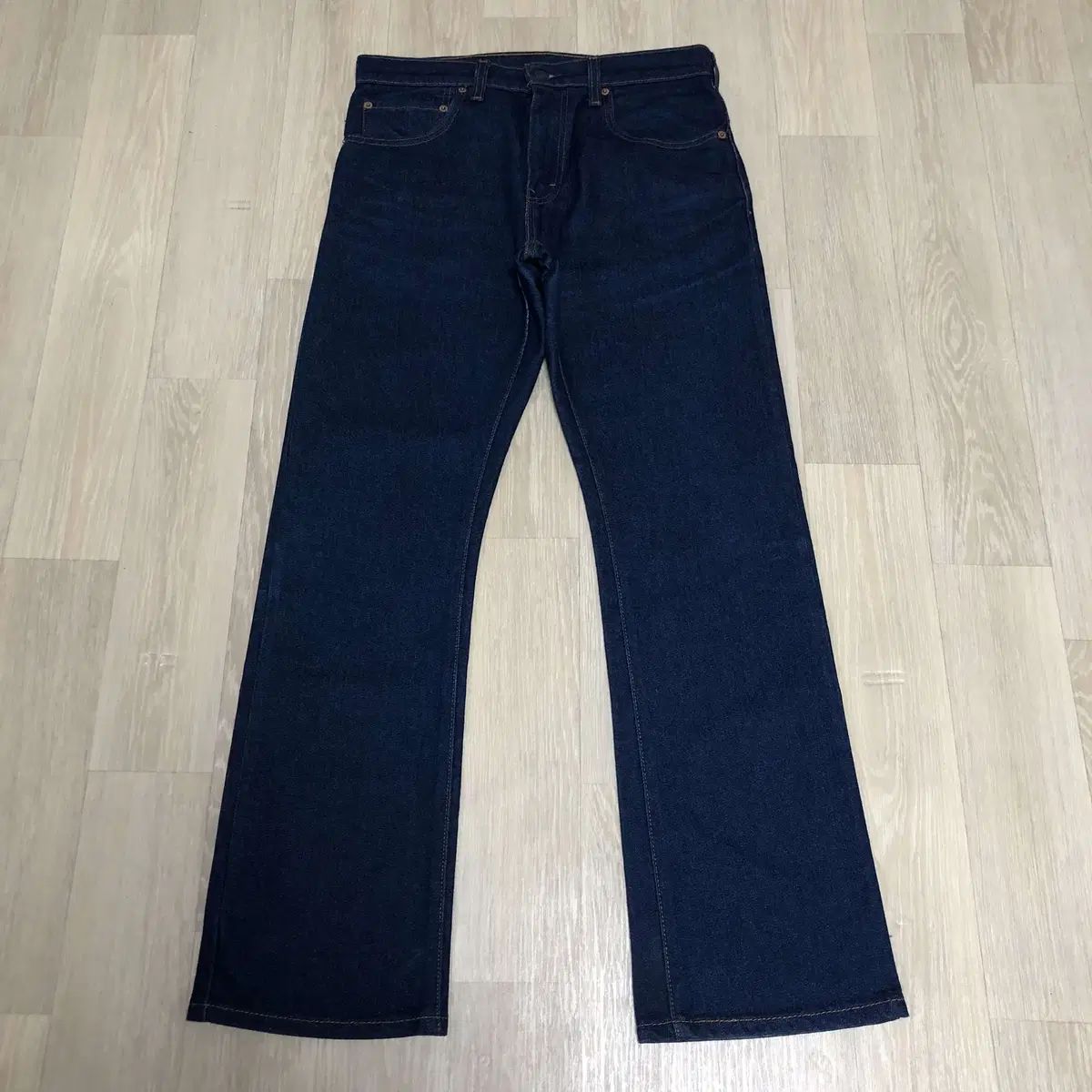 31 LEVI S リーバイス 517 ブーツカット インディゴブルー デニム ミディアムブルーデニム