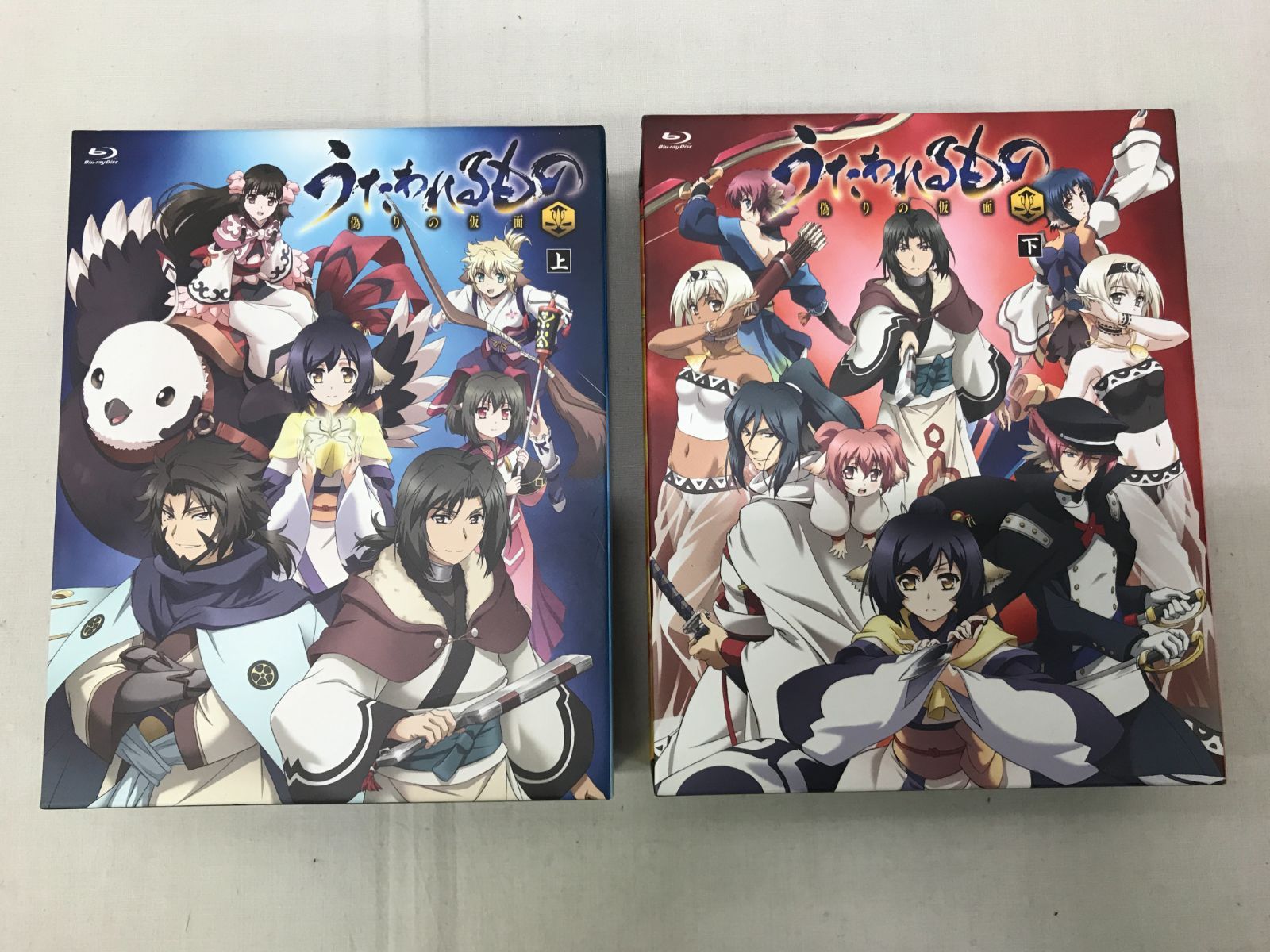 Blu-ray うたわれるもの 偽りの仮面 Blu-ray BOX 上 下 2本セット 版 Utawarerumono False Mask 710
